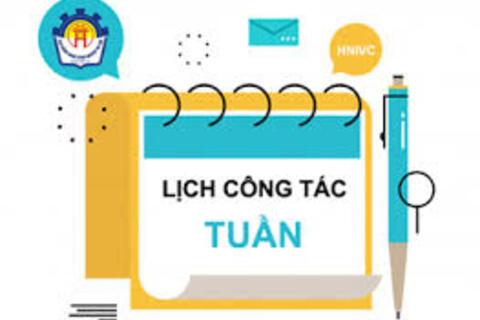 Lịch công tác tuần thứ 10 của Lãnh đạo UBND phường Trường Chinh