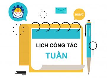 Lịch Công Tác Tuần - Trang 2