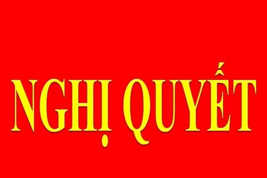 NGHỊ QUYẾT Về thành lập, tổ chức lại các cơ quan chuyên môn thuộc Ủy ban  nhân dân tỉnh Bình Thuận